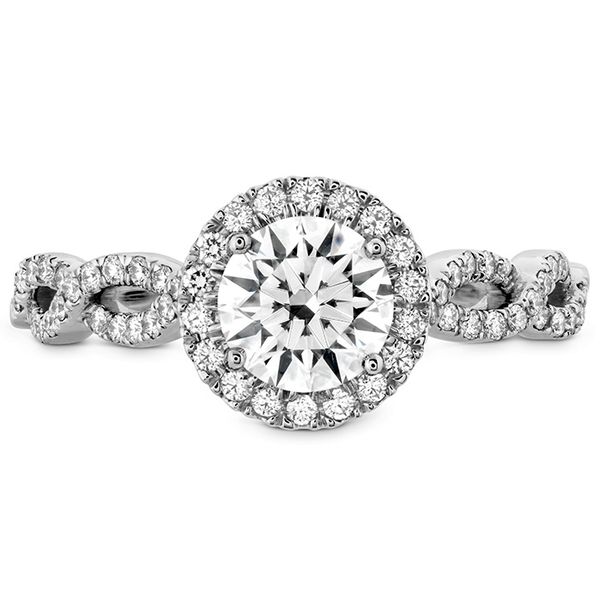 Destiny Lace HOF Halo Engagement Ring - Dia Intensive Becky Beauchine Kulka Diamonds and Fine Jewelry Okemos, MI