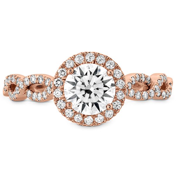 Destiny Lace HOF Halo Engagement Ring - Dia Intensive Ross Elliott Jewelers Terre Haute, IN