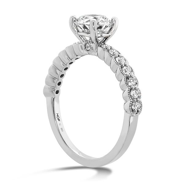 Isabelle Milgrain Engagement Ring Image 2 Ross Elliott Jewelers Terre Haute, IN