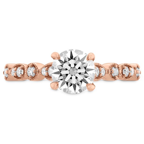 Isabelle Teardrop Milgrain Engagement Ring Von's Jewelry, Inc. Lima, OH
