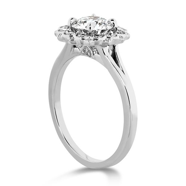 Liliana Halo Engagement Ring Image 2 Ross Elliott Jewelers Terre Haute, IN