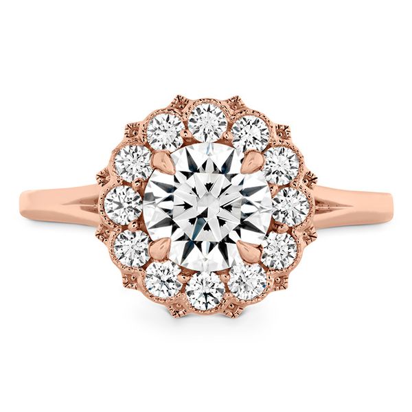 Liliana Halo Engagement Ring Ross Elliott Jewelers Terre Haute, IN