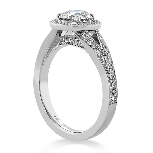 Luxe Transcend Premier HOF Halo Split Diamond Ring Image 2 Galloway and Moseley, Inc. Sumter, SC