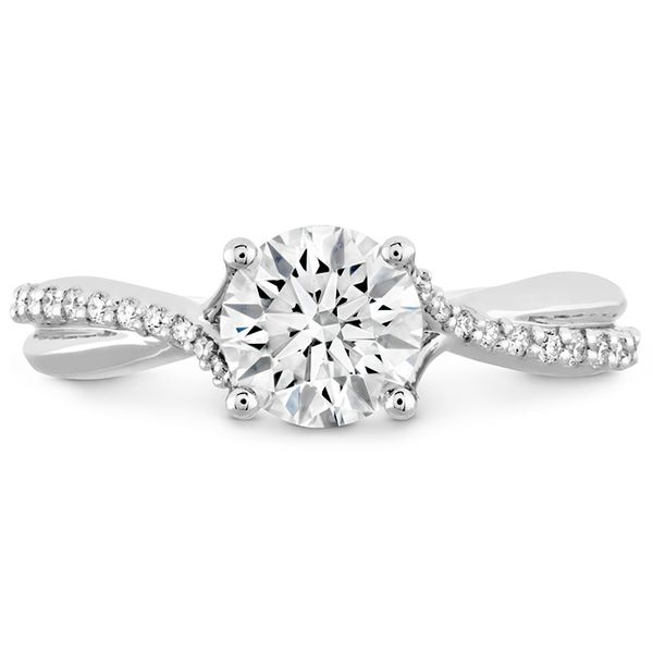Simply Bridal Diamond Twist Semi Mount Ross Elliott Jewelers Terre Haute, IN