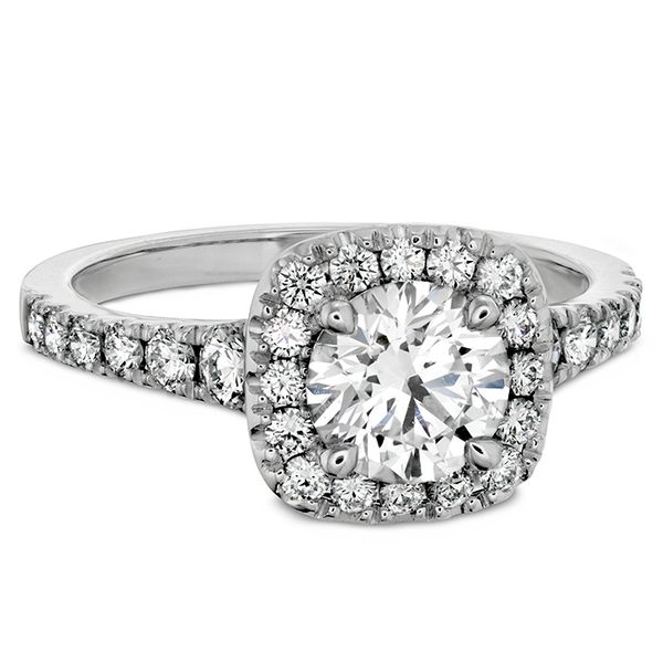 Transcend Premier Custom Halo Engagement Ring Image 3 Maharaja's Fine Jewelry & Gift Panama City, FL