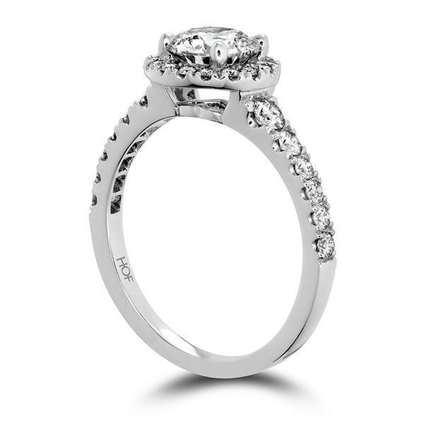 Transcend Premier HOF Halo Engagement Ring Image 2 Sather's Leading Jewelers Fort Collins, CO