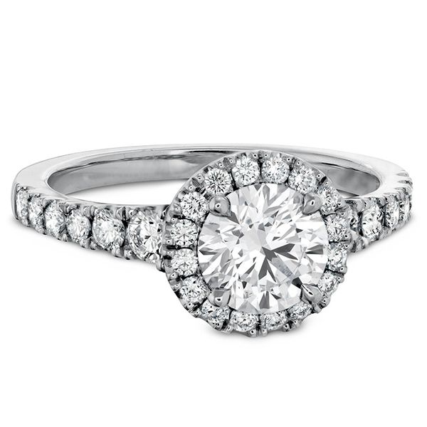 Transcend Premier HOF Halo Engagement Ring Image 3 Valentine's Fine Jewelry Dallas, PA