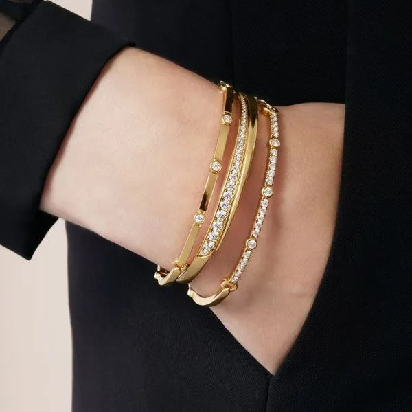 Copley Multi Stone Bangle HFB3COP00158R-M 18KR - Bracelets