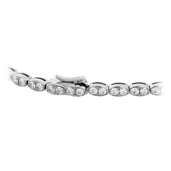 Lorelei Floral Diamond Line Bracelet - S Image 3 Ross Elliott Jewelers Terre Haute, IN