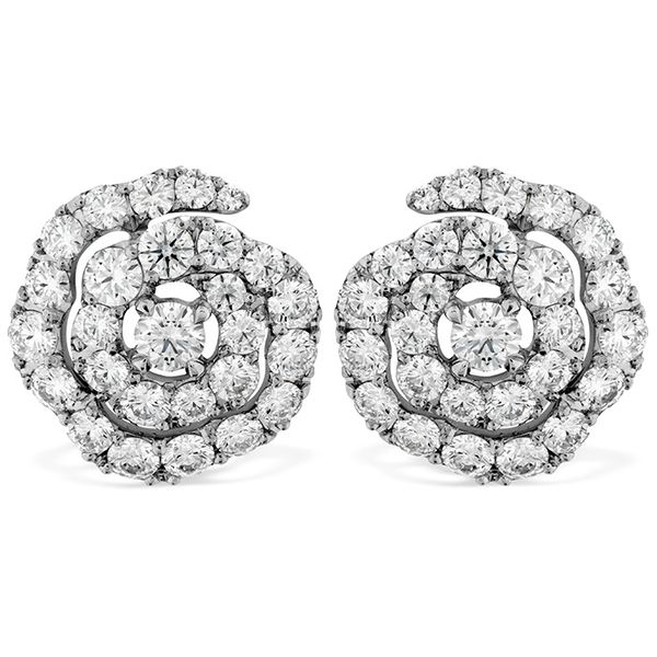 Lorelei Diamond Floral Earrings Maharaja's Fine Jewelry & Gift Panama City, FL