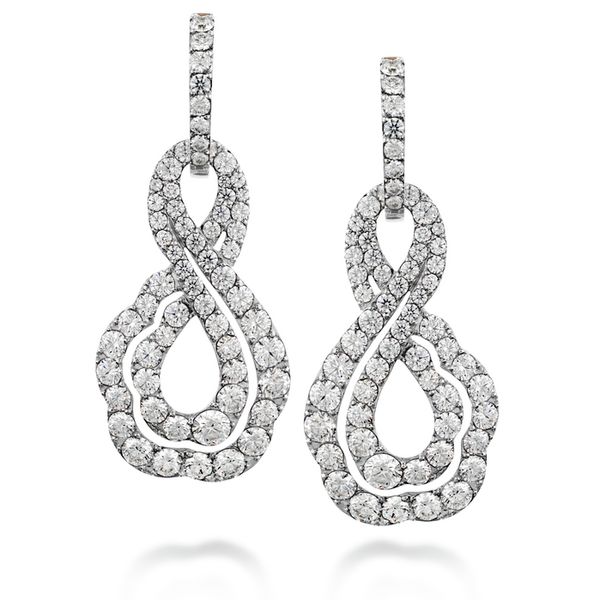 Lorelei Crescent Diamond Drop Earrings Galloway and Moseley, Inc. Sumter, SC