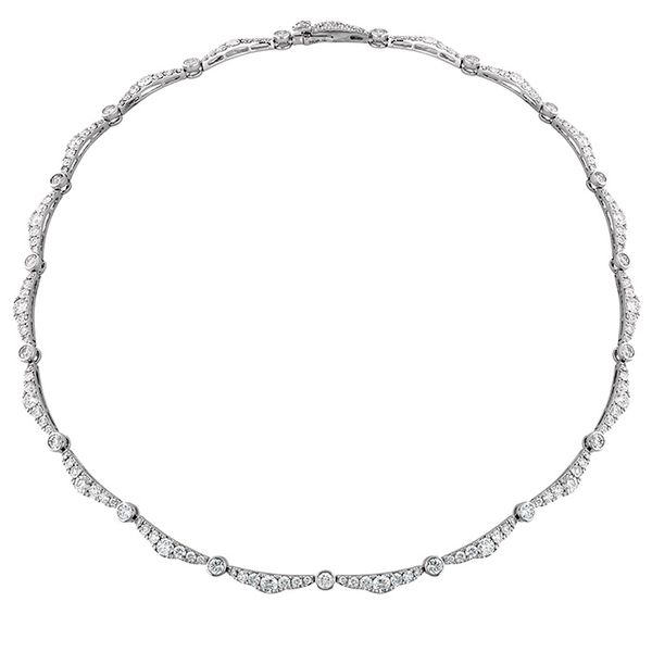 Lorelei Ribbon Diamond Line Necklace Galloway and Moseley, Inc. Sumter, SC