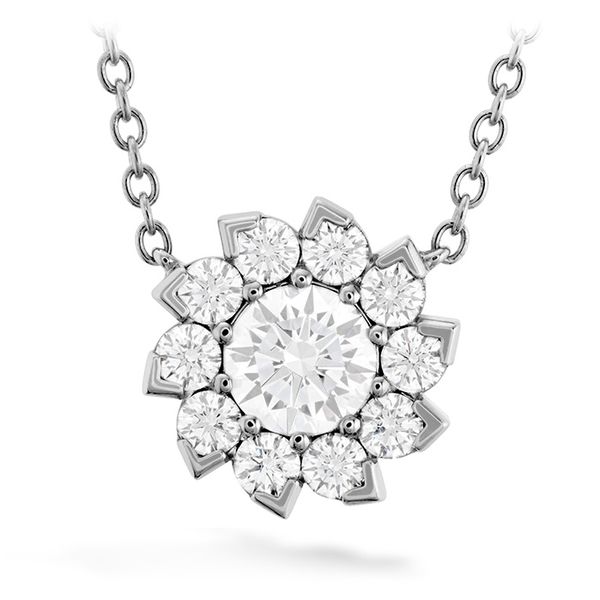 Aerial Sol Halo Necklace Sather's Leading Jewelers Fort Collins, CO