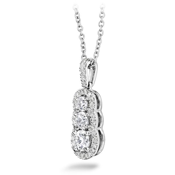 0.77 ctw. Aurora Pendant - Small in 18K White Gold Image 2 Becky Beauchine Kulka Diamonds and Fine Jewelry Okemos, MI