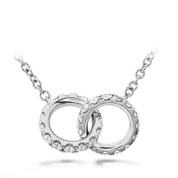 HOF Classic Diamond Interlocking Pendant Sather's Leading Jewelers Fort Collins, CO