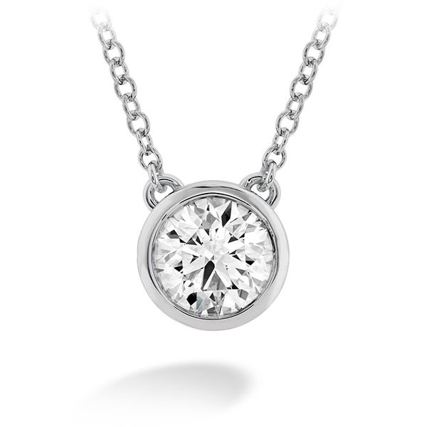 HOF Classic Bezel Solitaire Pendant Sather's Leading Jewelers Fort Collins, CO