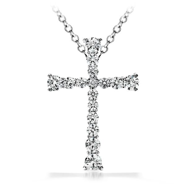 Divine Journey Cross Pendant Necklace Becky Beauchine Kulka Diamonds and Fine Jewelry Okemos, MI
