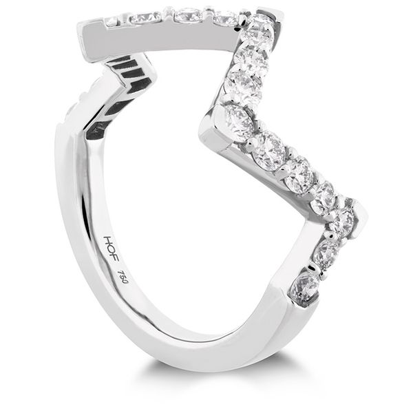 Triplicity Pointed Diamond Ring Image 2 Maharaja's Fine Jewelry & Gift Panama City, FL