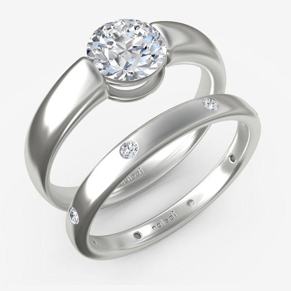 One Carat Solitaire Engagement Ring - Paula – Moissanite Rings
