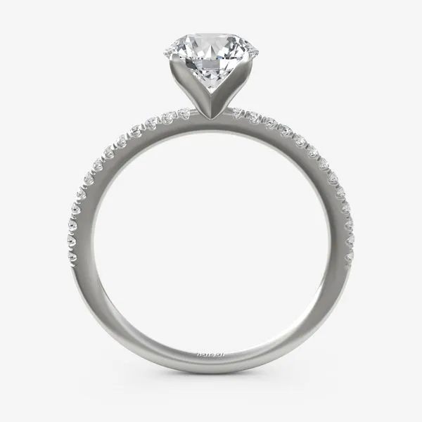 Jamie .12ctw ring Diamond Shank