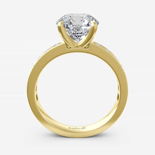 Straight Diamond Engagement Ring Image 3 Jayson Jewelers Cape Girardeau, MO