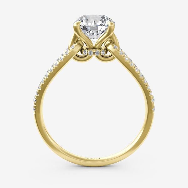 Split & Twist Shank Engagement Ring Image 3 Jayson Jewelers Cape Girardeau, MO