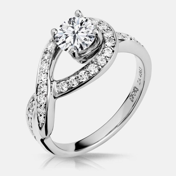 Free Form Engagement Ring Jayson Jewelers Cape Girardeau, MO