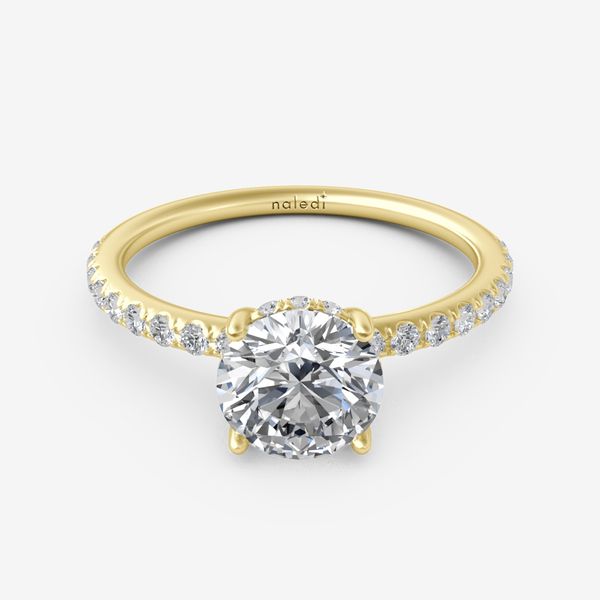 Darla Hidden Halo Engagement Ring Image 2 Segner's Jewelers Fredericksburg, TX