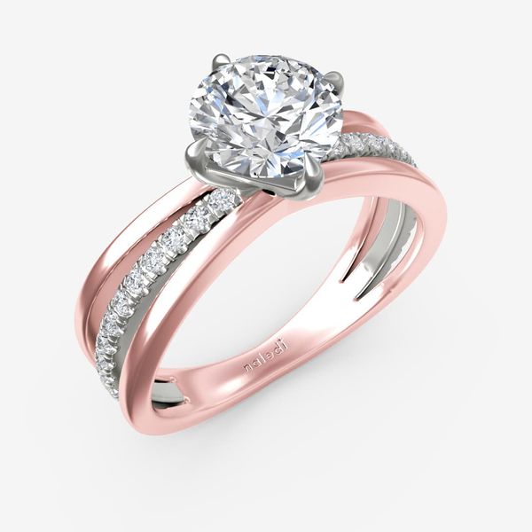 Belle Split & Twist Engagement Ring Segner's Jewelers Fredericksburg, TX