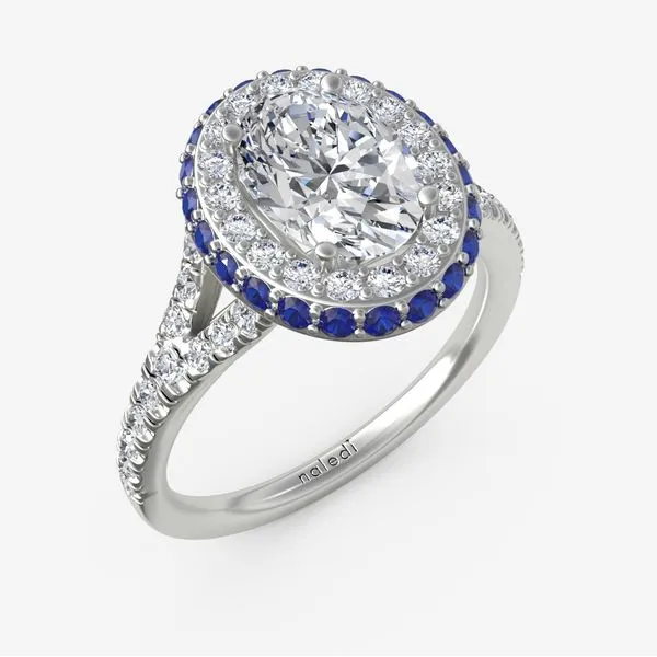 Sophia Sapphire Halo