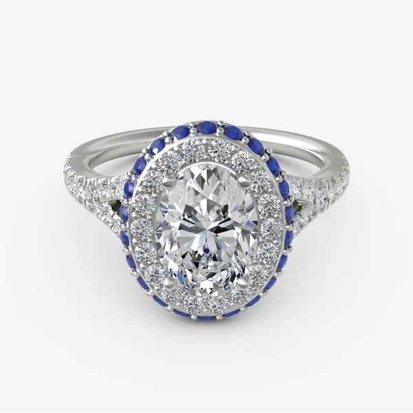 Sophia Sapphire Halo
