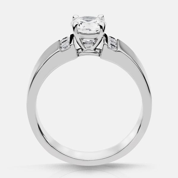 Joanna Diamond Shank Engagement Ring Image 3 Segner's Jewelers Fredericksburg, TX
