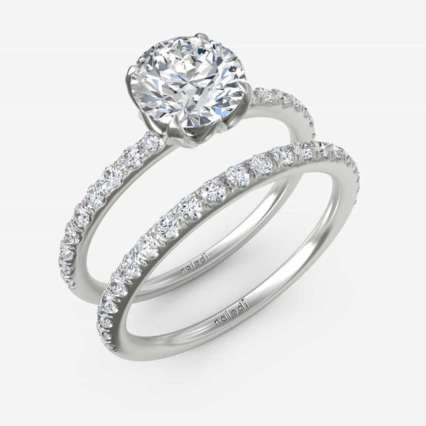 Maren Diamond Shank Engagement Ring
