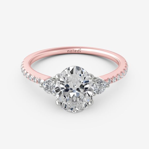 Aurora Side Stone Engagement Ring Image 2 Segner's Jewelers Fredericksburg, TX