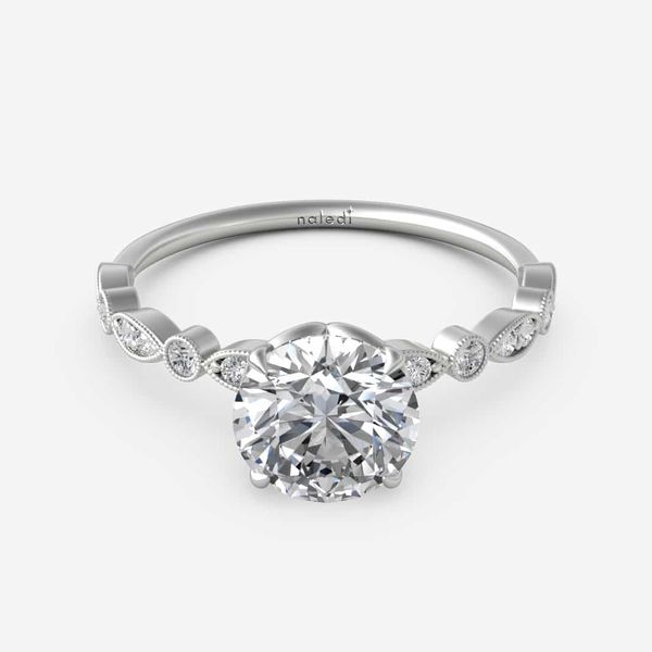 Andrea Vintage Engagement Ring Image 2 Trinity Diamonds Inc. Tucson, AZ