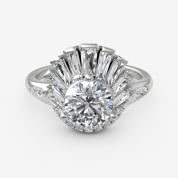 Hallie Free Form Engagement Ring Image 2 Segner's Jewelers Fredericksburg, TX