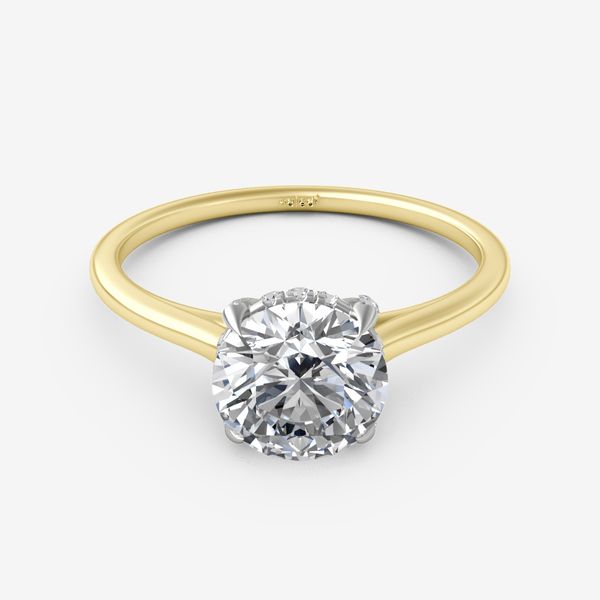 Lucy Hidden Halo Engagement Ring Image 2 Jayson Jewelers Cape Girardeau, MO