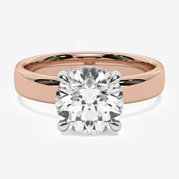Kacy B Hidden Halo Engagement Ring Image 2 Segner's Jewelers Fredericksburg, TX