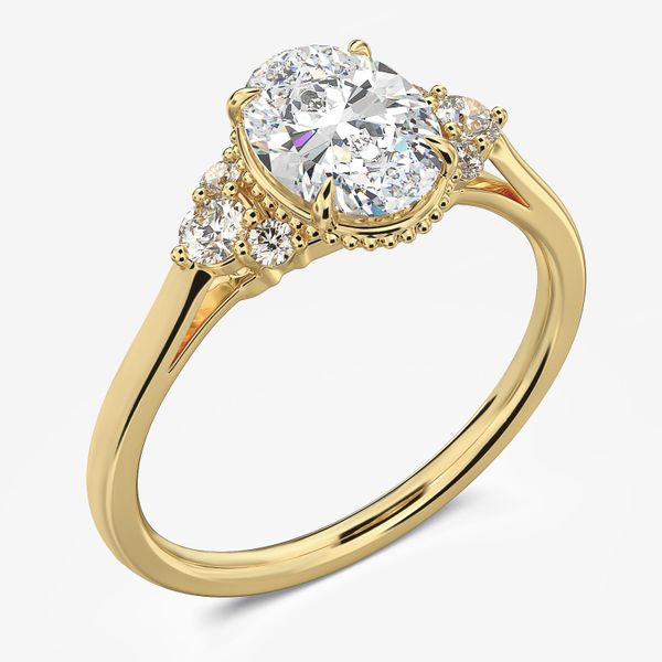 Scarlett Side Stone Engagement Ring Jayson Jewelers Cape Girardeau, MO