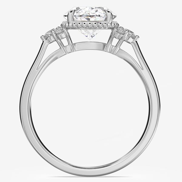 Scarlett Side Stone Engagement Ring Image 2 Trinity Diamonds Inc. Tucson, AZ