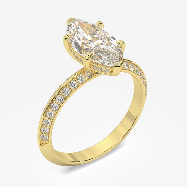 Shelby Hidden Halo Engagement Ring Segner's Jewelers Fredericksburg, TX