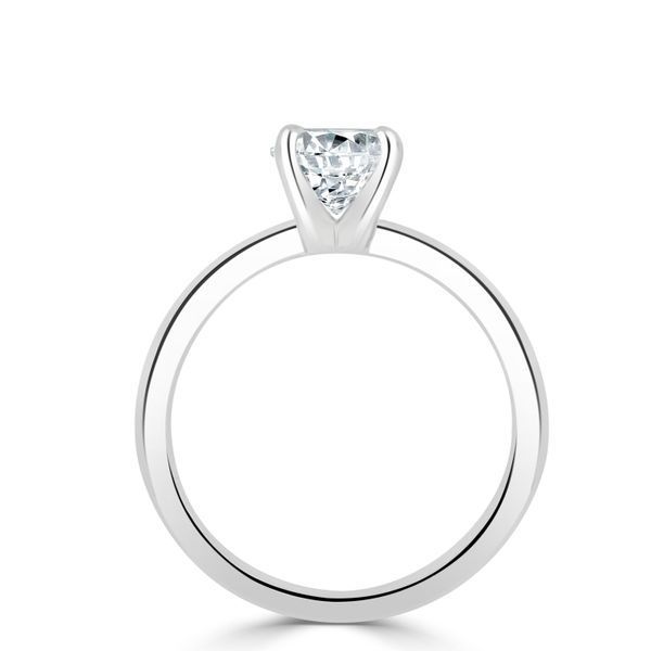Solitaire Mounting for 1 ct Round Center Image 2 Javeri Jewelers Inc Frisco, TX