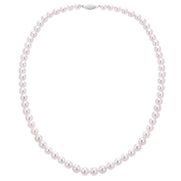 14KT Gold AA Akoya Pearl Strand Necklace Lewis Jewelers, Inc. Ansonia, CT