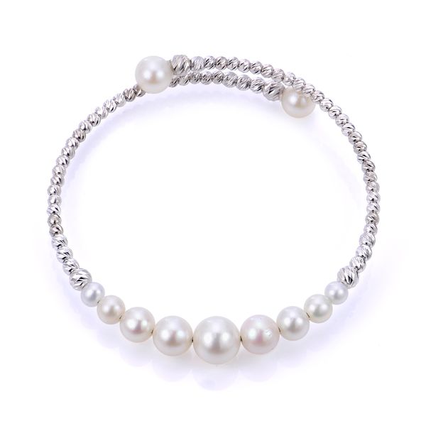 Sterling Silver Freshwater Pearl Bracelet Raleigh Diamond Fine Jewelry Raleigh, NC