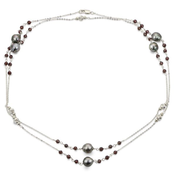 MULTI COLORED BAROQUE TAHITIAN PEARL NECKLACE – Siebke Hoyt