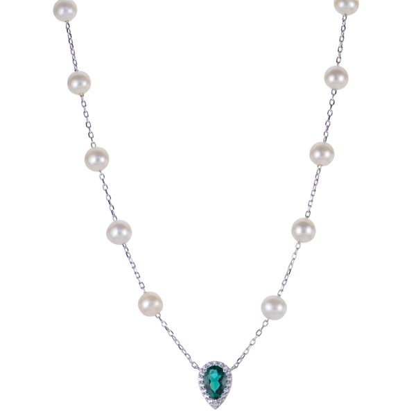 925 Necklace Sterling Silver Freshwater Pearl Necklace
