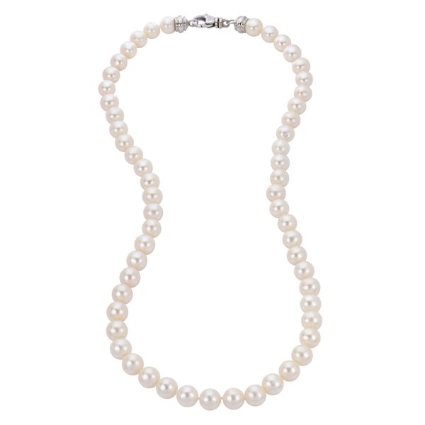 Sterling Silver Freshwater Pearl Necklace Jimmy Smith Jewelers Decatur, AL