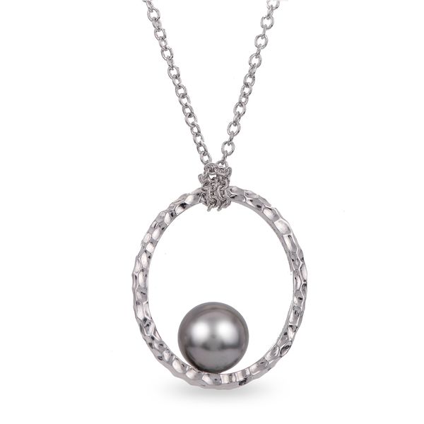 Sterling Silver Tahitian Pearl Pendant Douglas Jewelers Conroe, TX
