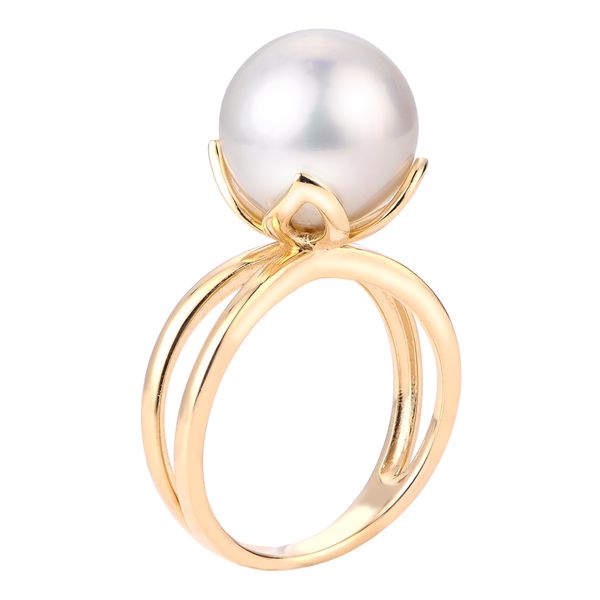 14KT Yellow Gold Freshwater Pearl Ring Cottage Hill Diamonds Elmhurst, IL