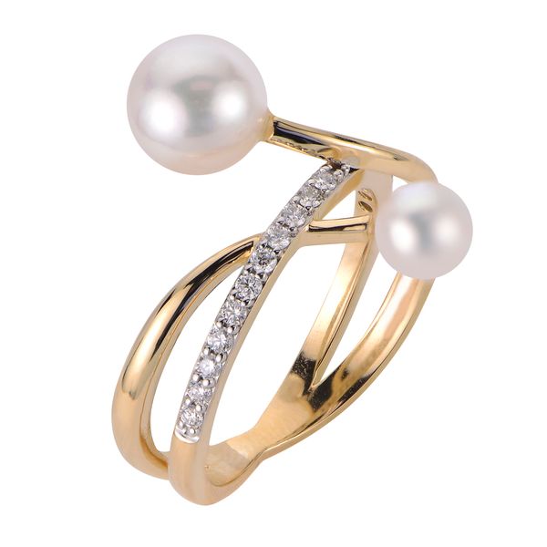 14KT Yellow Gold Freshwater Pearl Ring Morrison Smith Jewelers Charlotte, NC